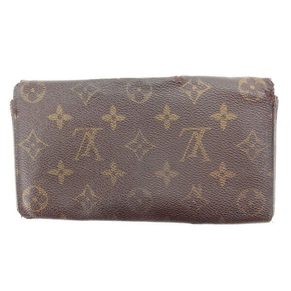 Louis Vuitton long Accessory Monnaie Pochette brown Wallet - Picture 1 of 6